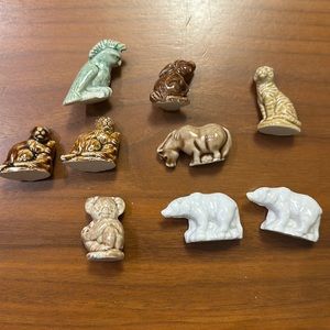 Wade England US series 2 Red Rose Tea Porcelain Figurines - 1985-1994